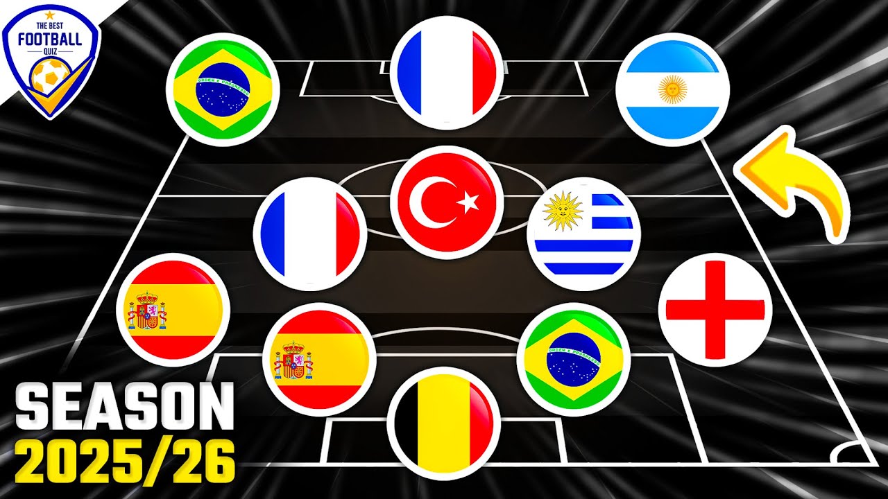 GUESS THE FOOTBALL TEAM BY PLAYERS&rsquo; NATIONALITY 🔥 SEASON 25/26 | FOOTBALL QUIZ 2025