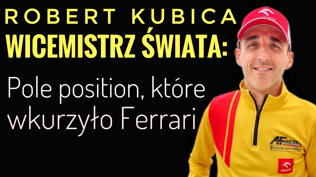 Robert Kubica szczerze o Ferrari - pretensje za zdobyte pole position i nieoczekiwane zmiany opon