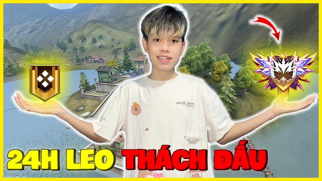 24h Leo Rank Từ Vàng Lên Thách Đấu !??