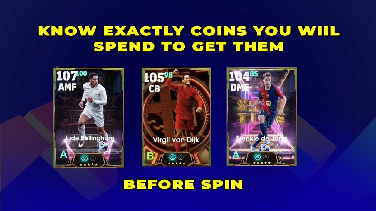 KNOW How Many Coins You Need to Get Big-Time Van Dijk, Showtime Bellingham & De Jong! 🤑
