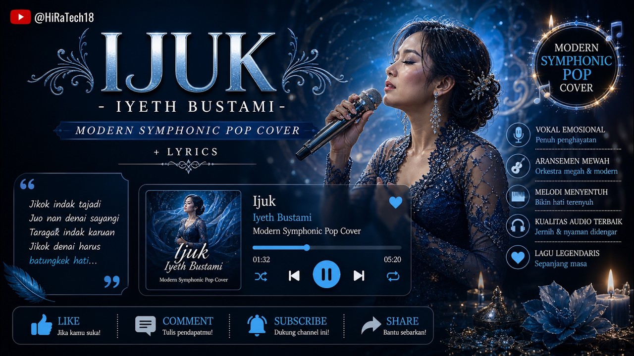 🎵Ijuk - Iyeth Bustami (Modern Symphonic Pop Cover + Lirik Video)🎵