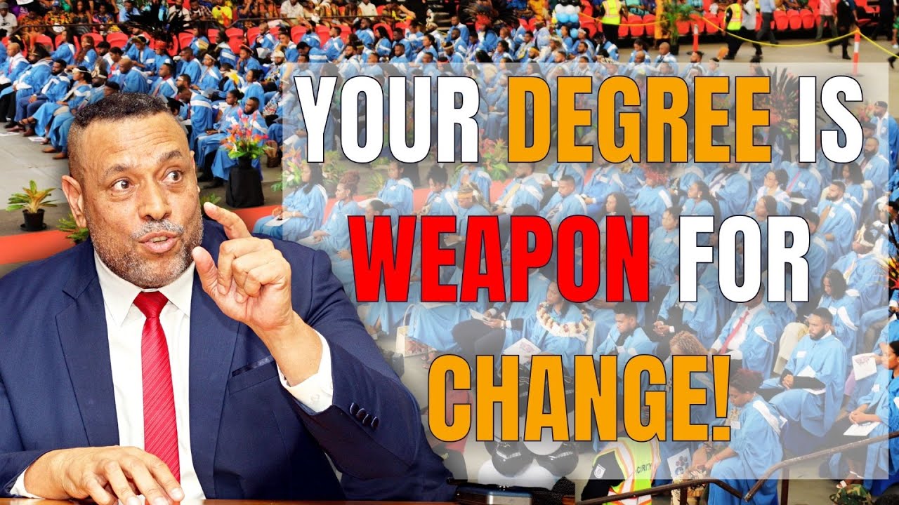 Governor Bird Inspires UPNG Graduates to Rebuild a Broken Nation