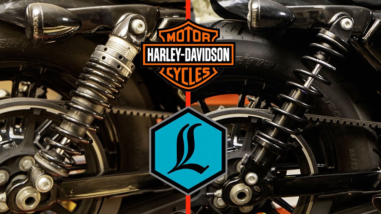 HARLEY 48 BUILD: REVO-A SHOCK SWAP | 4K | TSF FILMS
