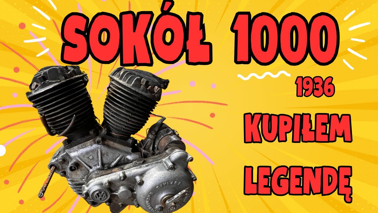 Niesamowita historia Silnik Sokół 1000 znaleziony dzięki YouTube