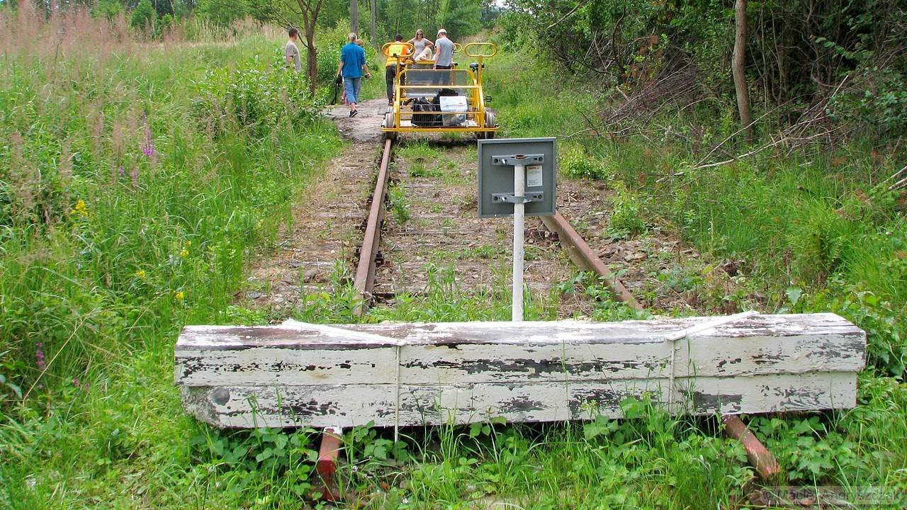[20170716][CABVIEW] Linia 103 Trasa: Regulice - Nieporaż - Alwernia - Regulice drezyną rowerową LKD