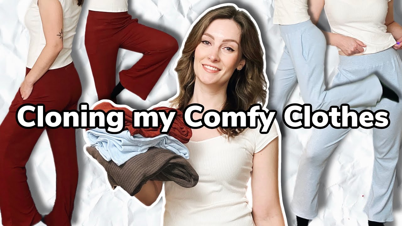 Cloning my comfy clothes (to conquer my fear of knit fabrics)