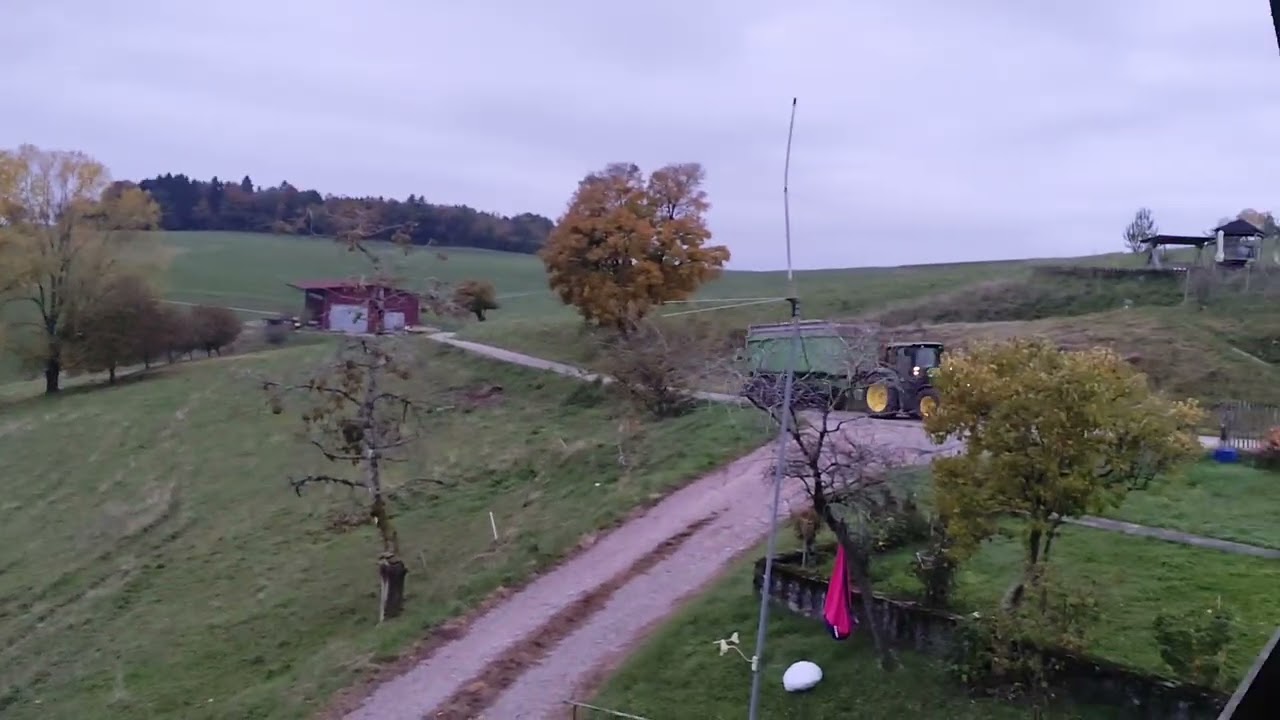 Силос барои чорво дар Германия.