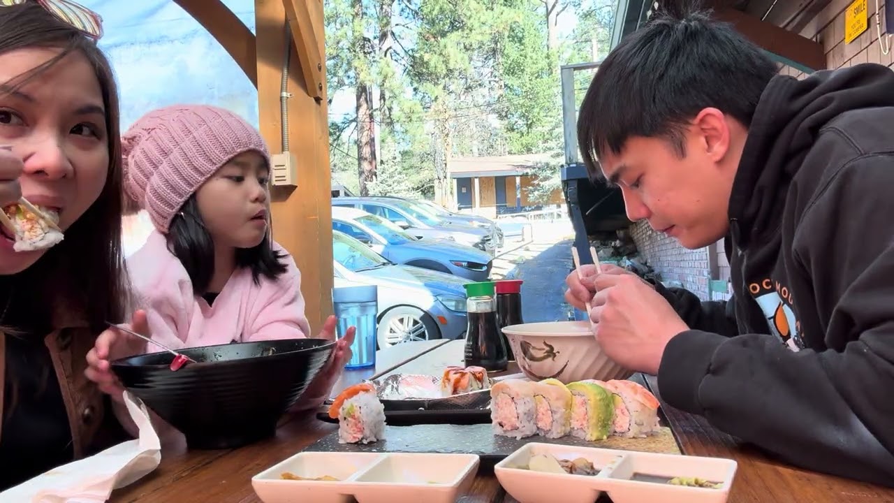 Sushi and Ramen day @idyllwild  