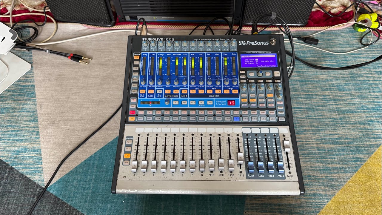 Mixer số bãi Mỹ presonus studiolive 16.0.2 điện autovol
