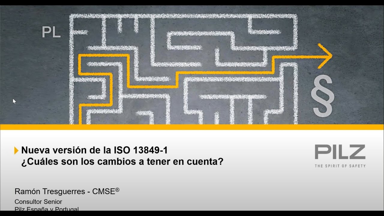 Publicada la nueva versión de la ISO 13849-1   ¿Cuáles son los cambios a tener en cuenta?