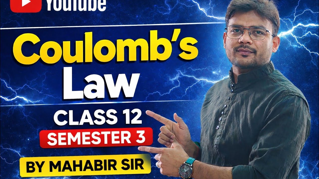 Coulmb's law claas 12 semester 3