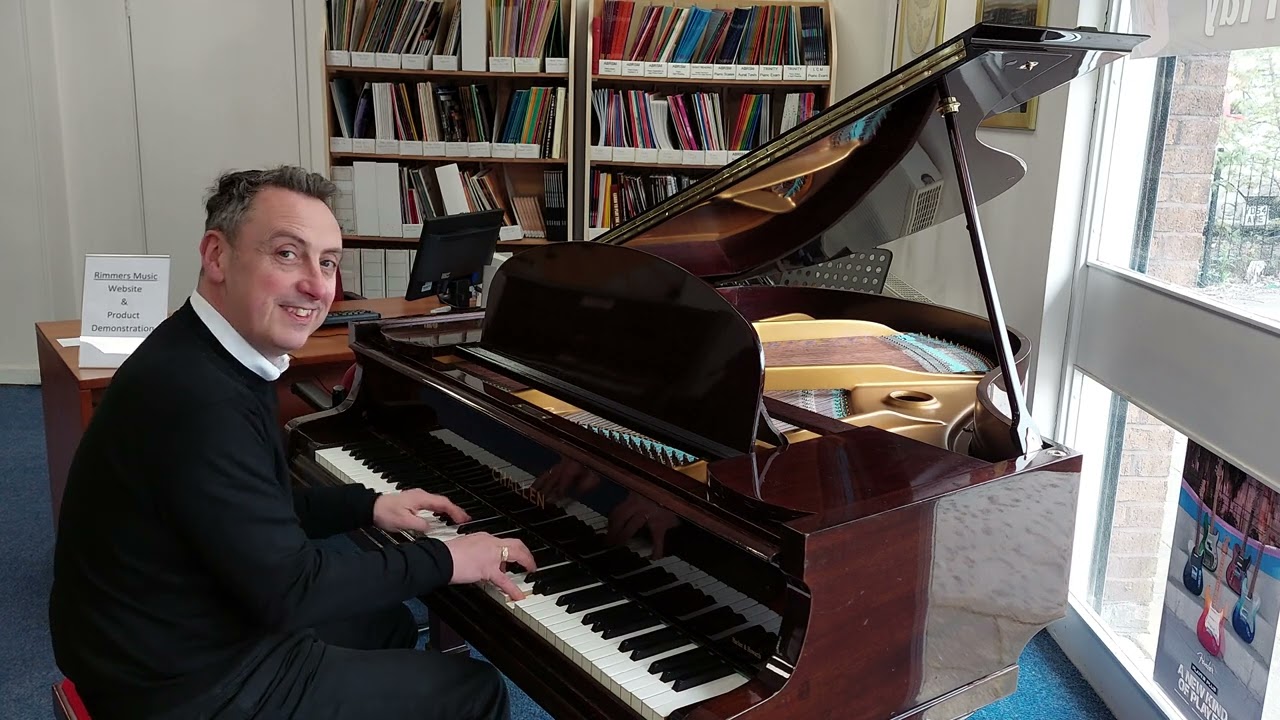Used Challen Baby Grand Piano Demonstration | Piano For Sale | Rimmers Music