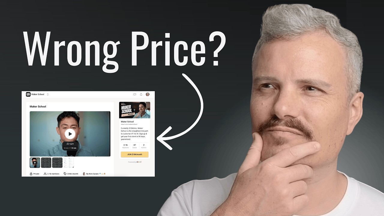 Why Your Niche Determines Your Skool Price (High Ticket vs Low Ticket Explained)