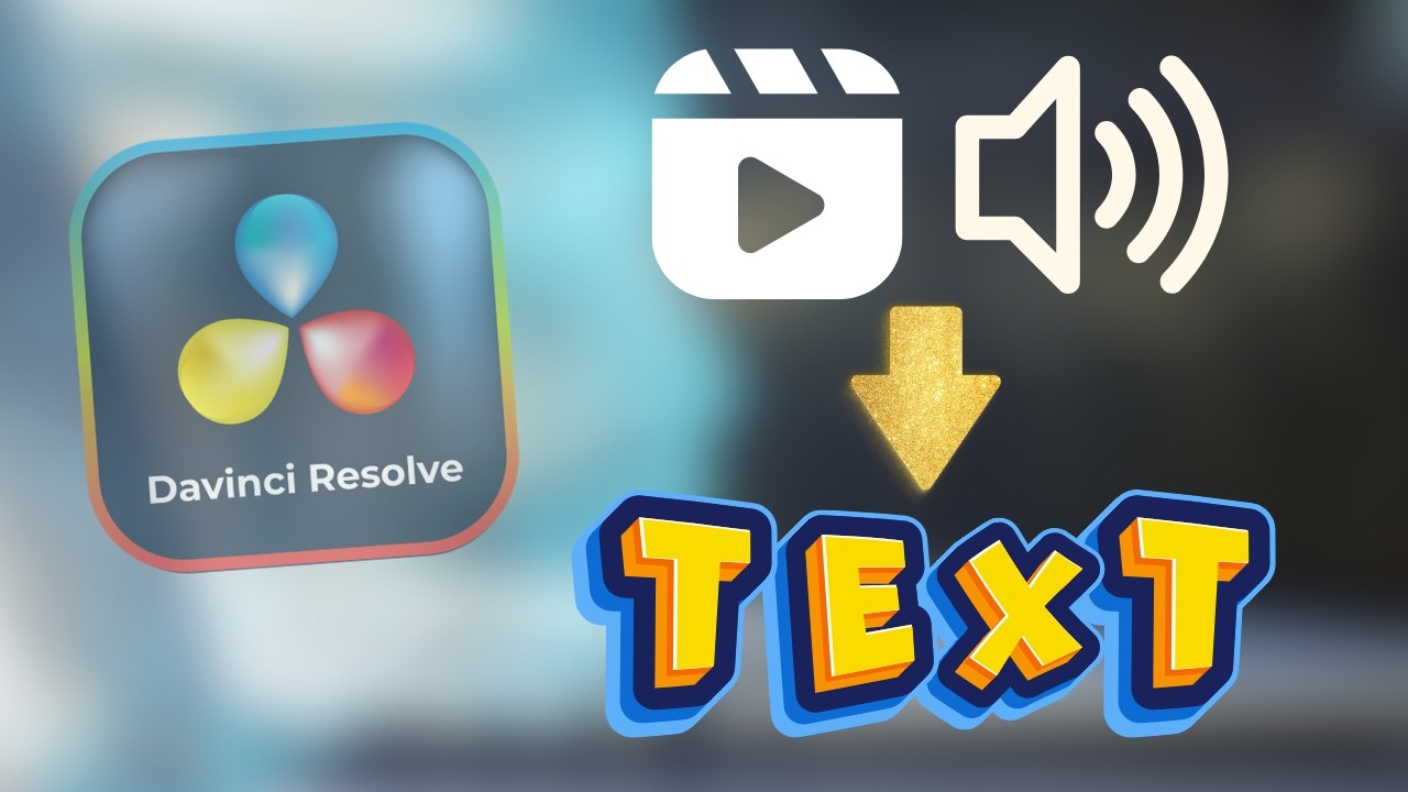 DaVinci Resolve | AI Transcription for Faster Edits