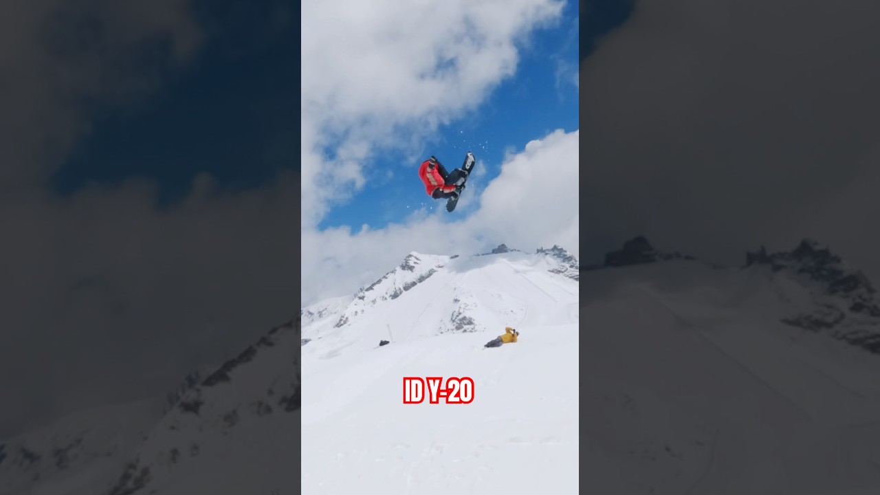 Werni Stock is back flying high in the ID Y-20 📹 ​⁠@hoffi_fpv  #deeluxeboots #snowboarding