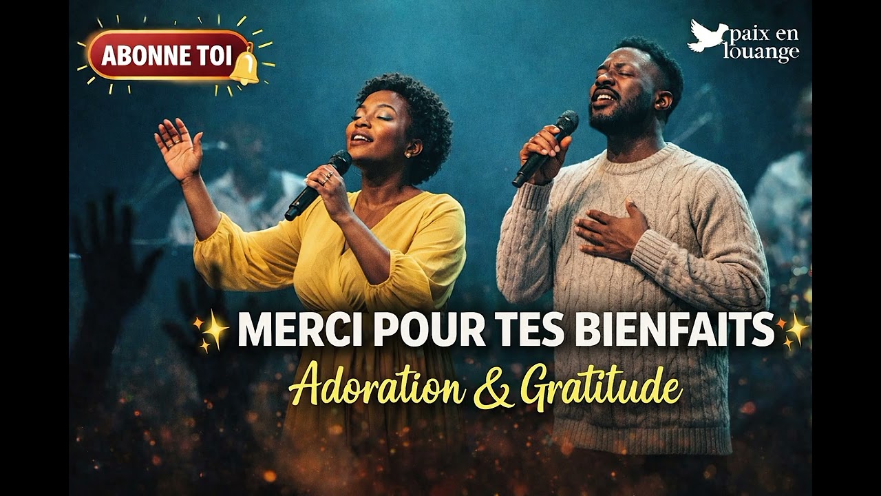 Merci pour Tes bienfaits — Chant d’adoration profonde et reconnaissance à Dieu