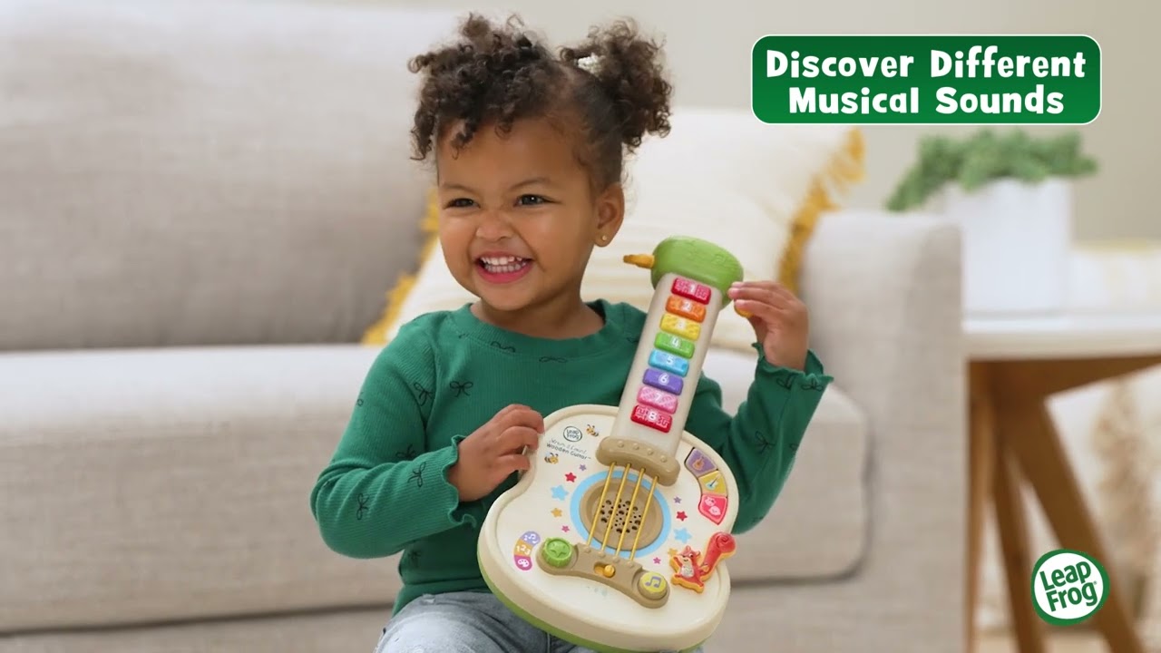 Strum & Count Wooden Guitar | Demo Video | LeapFrog&reg;