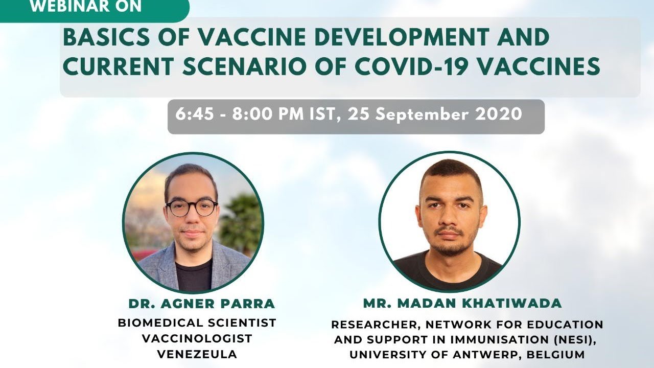 Webinar on Basics of Vaccine Development and Current Scenario on COVID-19 Vaccines