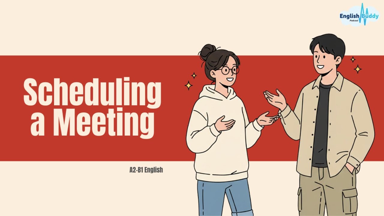 Scheduling a Meeting in English | English Conversation Practice