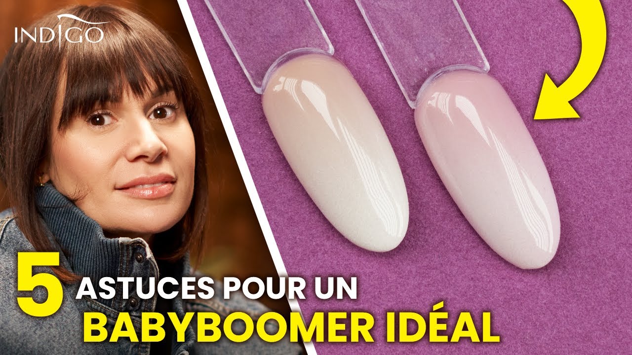 Comment r&eacute;aliser un babyboomer avec le vernis hybride? 5 astuces! | Indigo Nails Fran&ccedil;ais