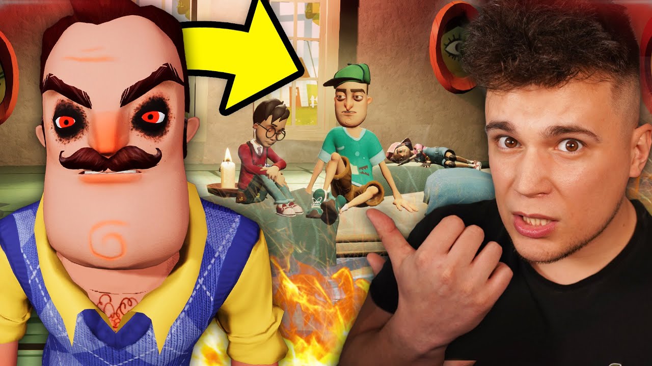 SĄSIAD PORWAŁ DZIECI! | Hello Neighbor: SINISTER RESCUE