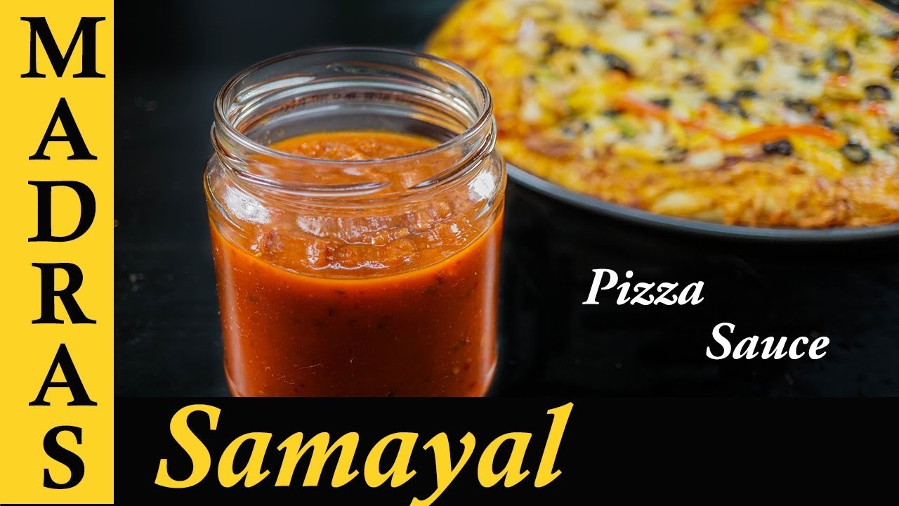 Pizza Sauce Recipe in Tamil | Homemade Pizza Sauce Recipe
