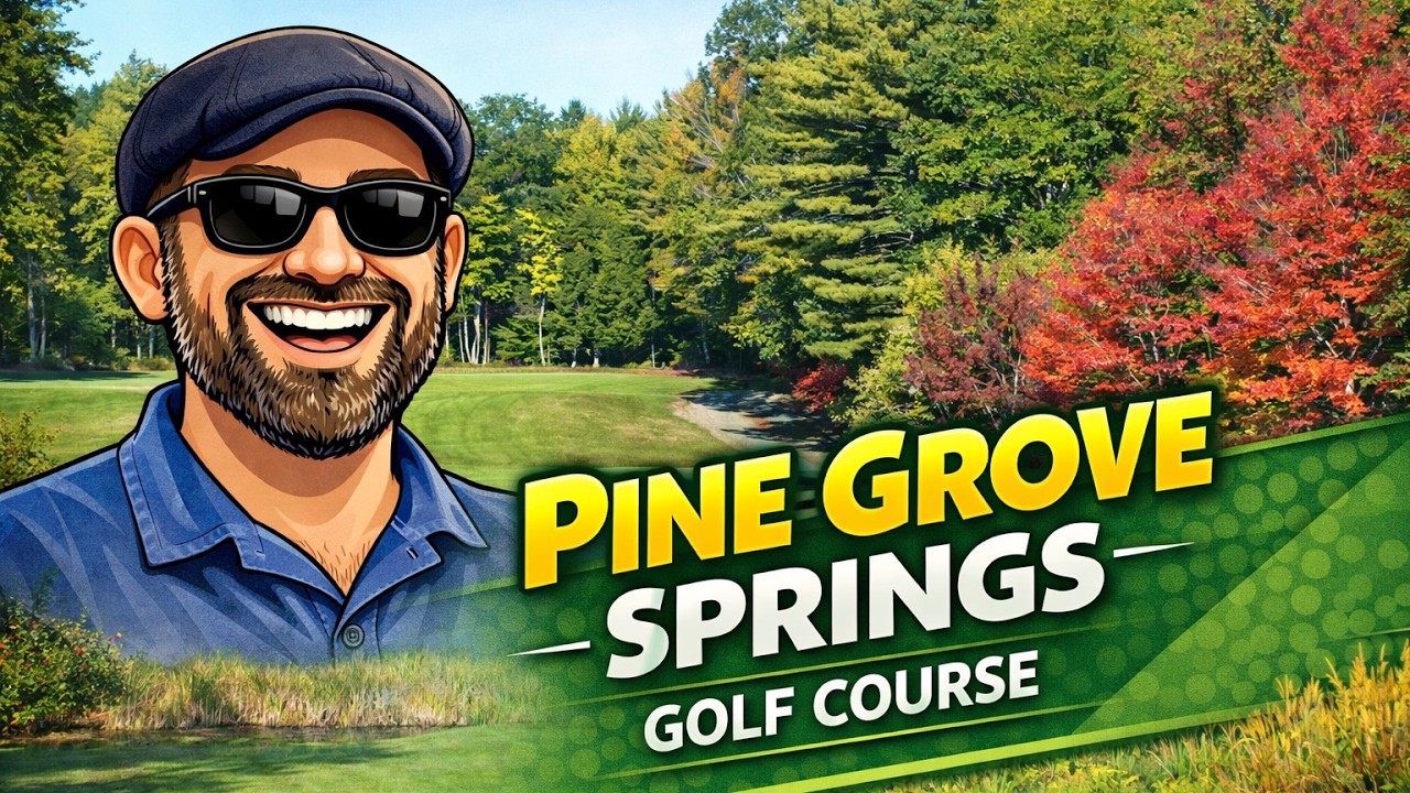 Let's Play Pine Grove Springs.  My Course has been PUBLISHED.  GSPro.  Let's Lower My Handicap: 11.2