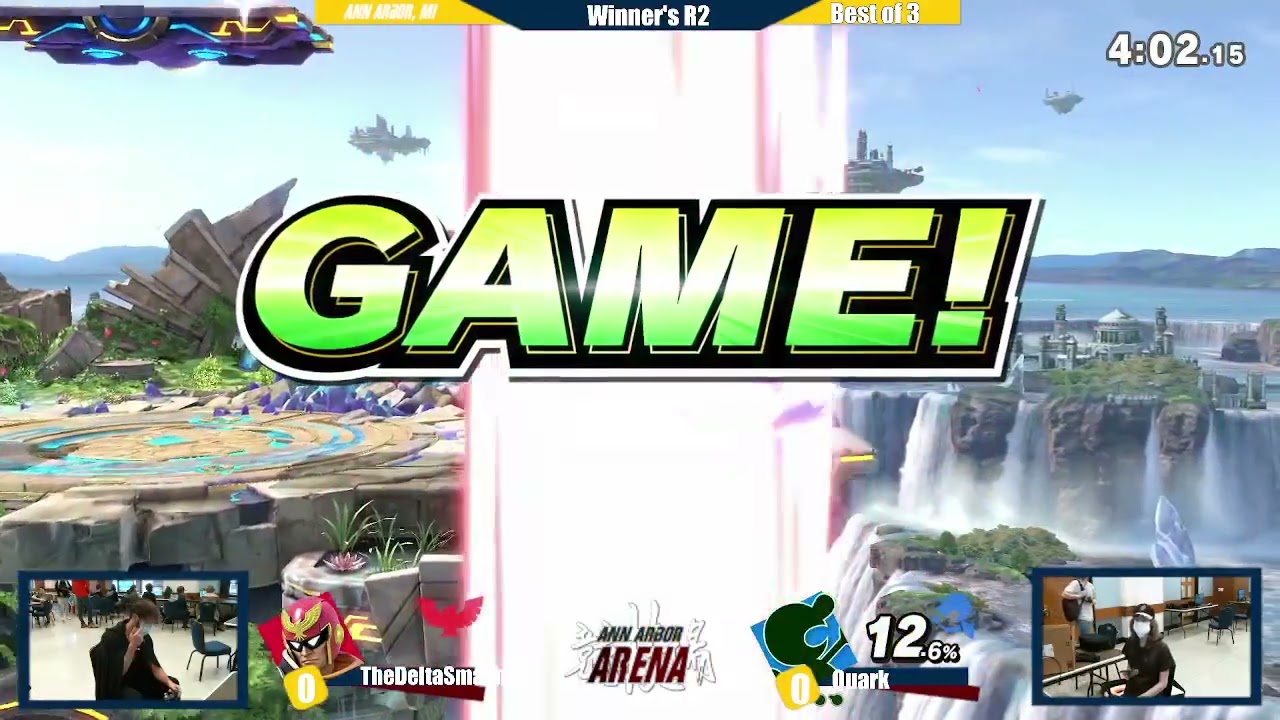 HA28 WR2 TheDeltaSmasher (Captain Falcon) vs Quark (Mr. Game & Watch)