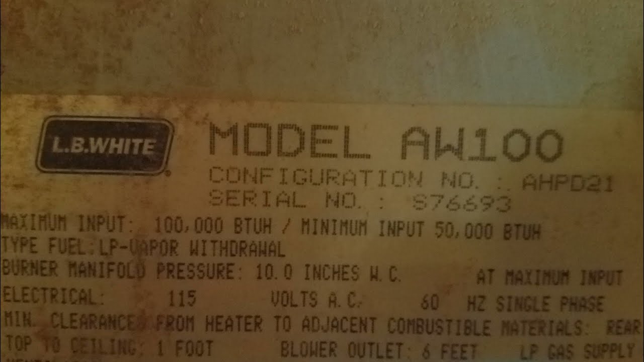 Agriculture heater diagnosis and repair