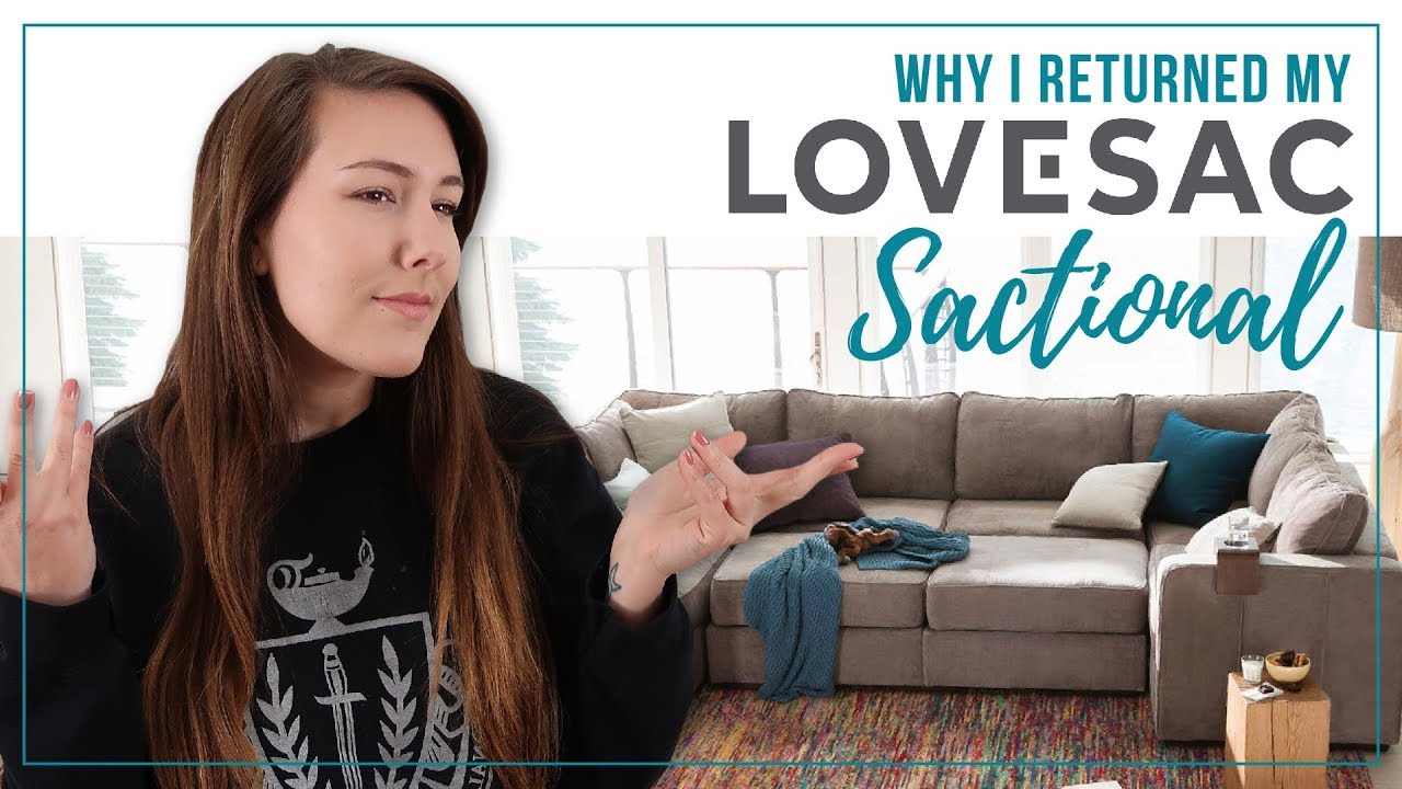 Обзор Lovesac | Стоит ли покупать Lovesac Sactional? | Почему я возвращаю свой диван Sactional