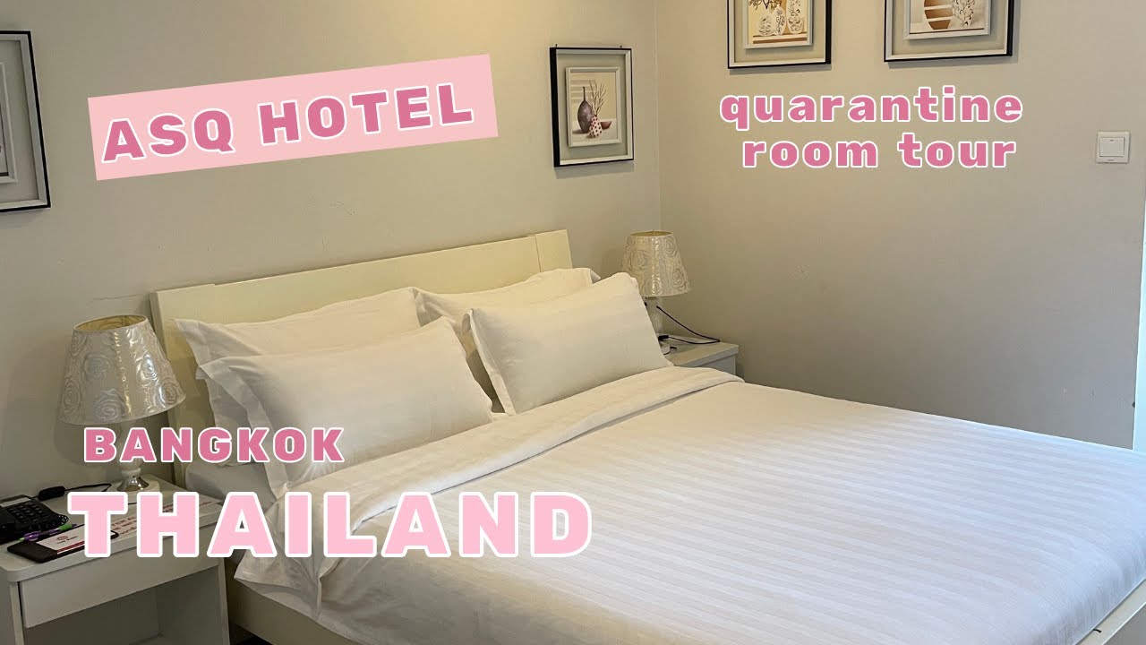 ASQ Quarantine hotel in Thailand with balcony | Hotel Room Tour