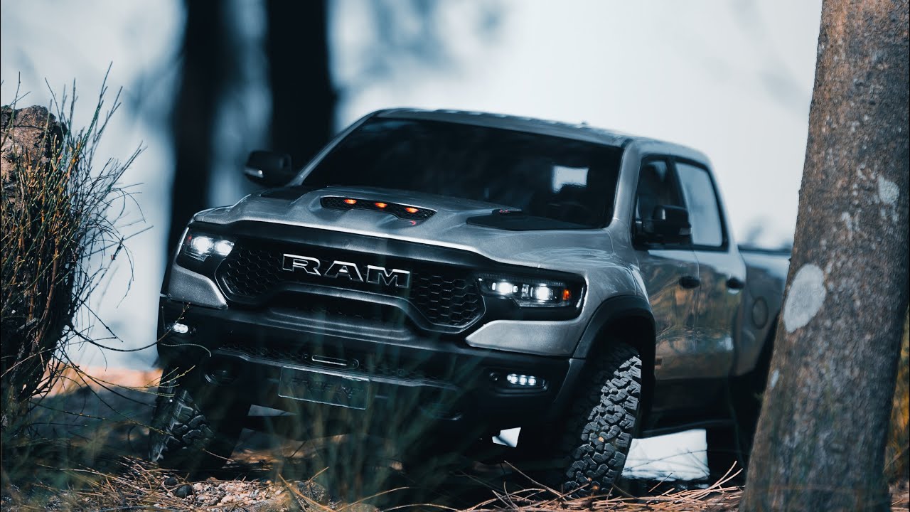 RC Traction Hobby RAM 1500 Off-Road Through the Woods