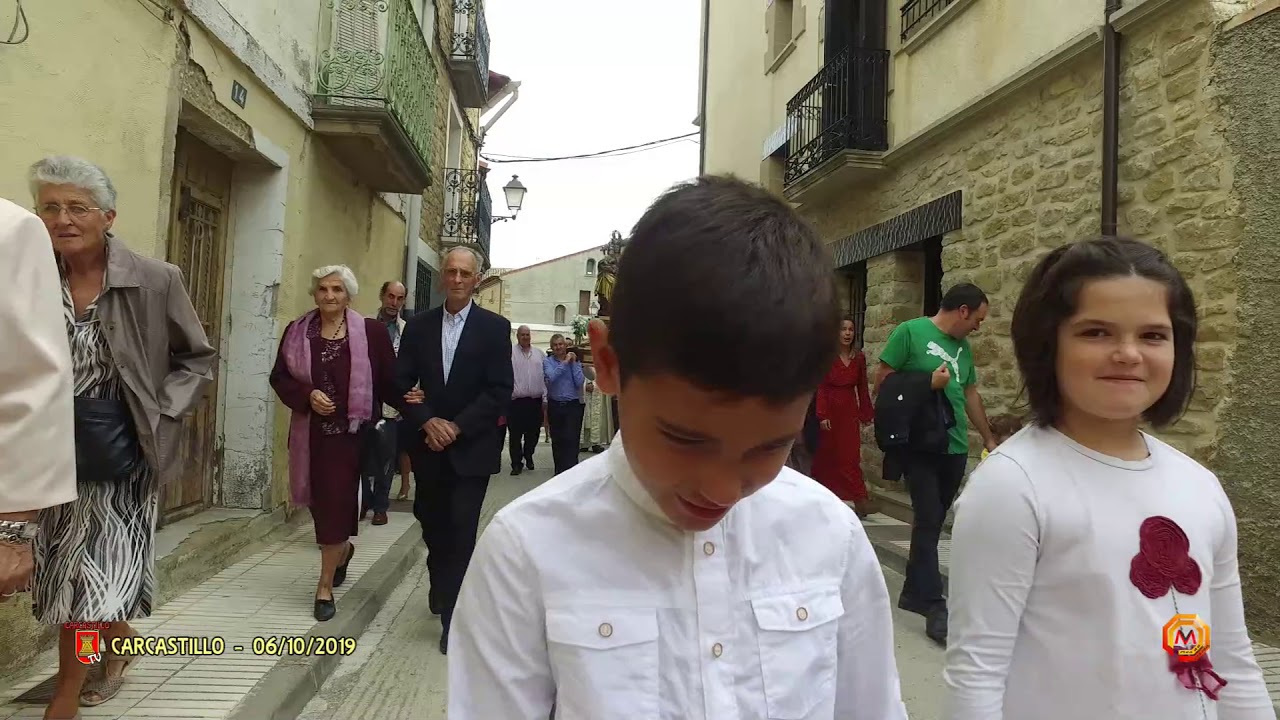 Tv Carcastillo - 06/10/2019 - Procesion Virgen del Rosario