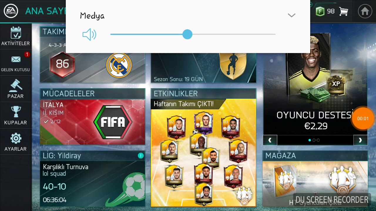 fifamobile18 de en g&uuml;zel golaar