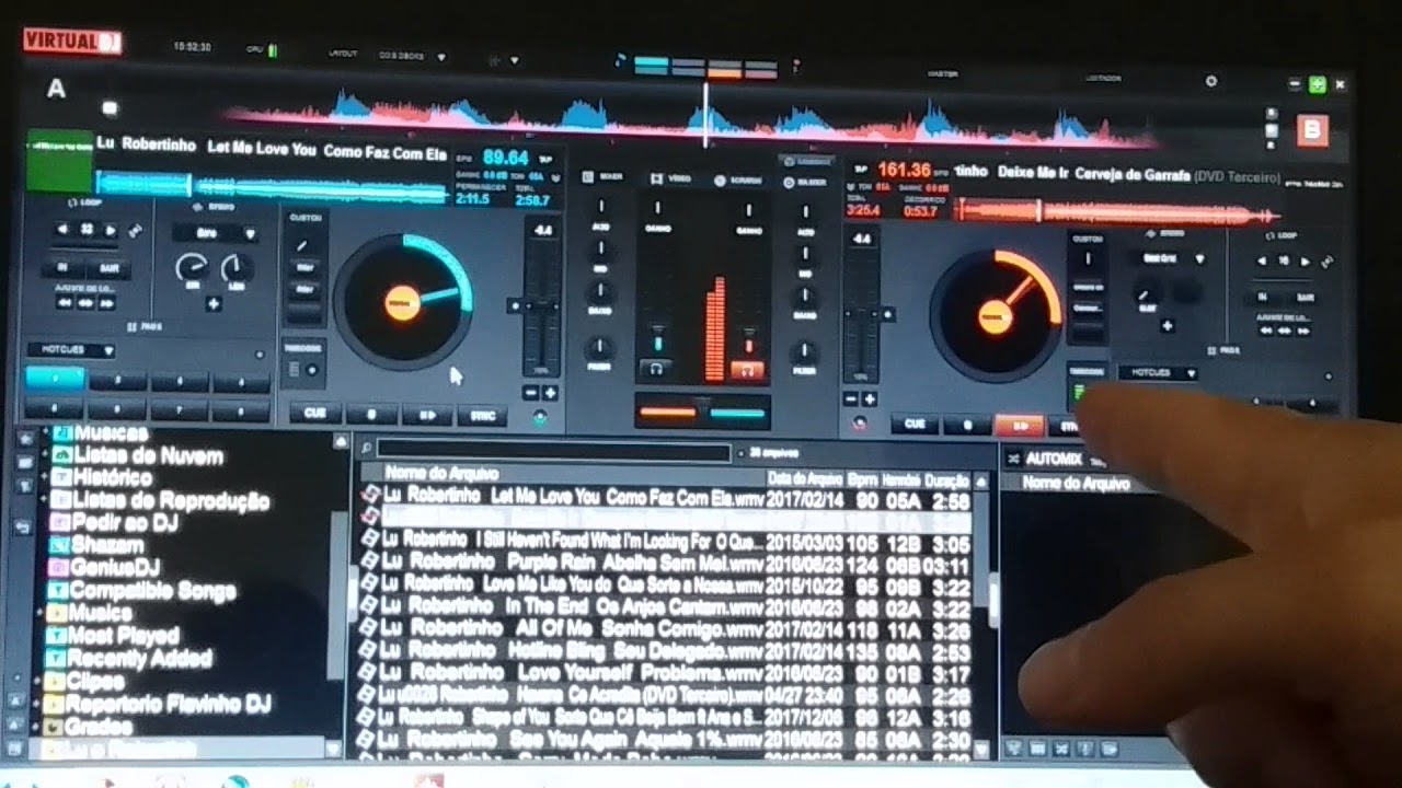 Como usar 1 Time Code para os dois decks do Virtual dj 8