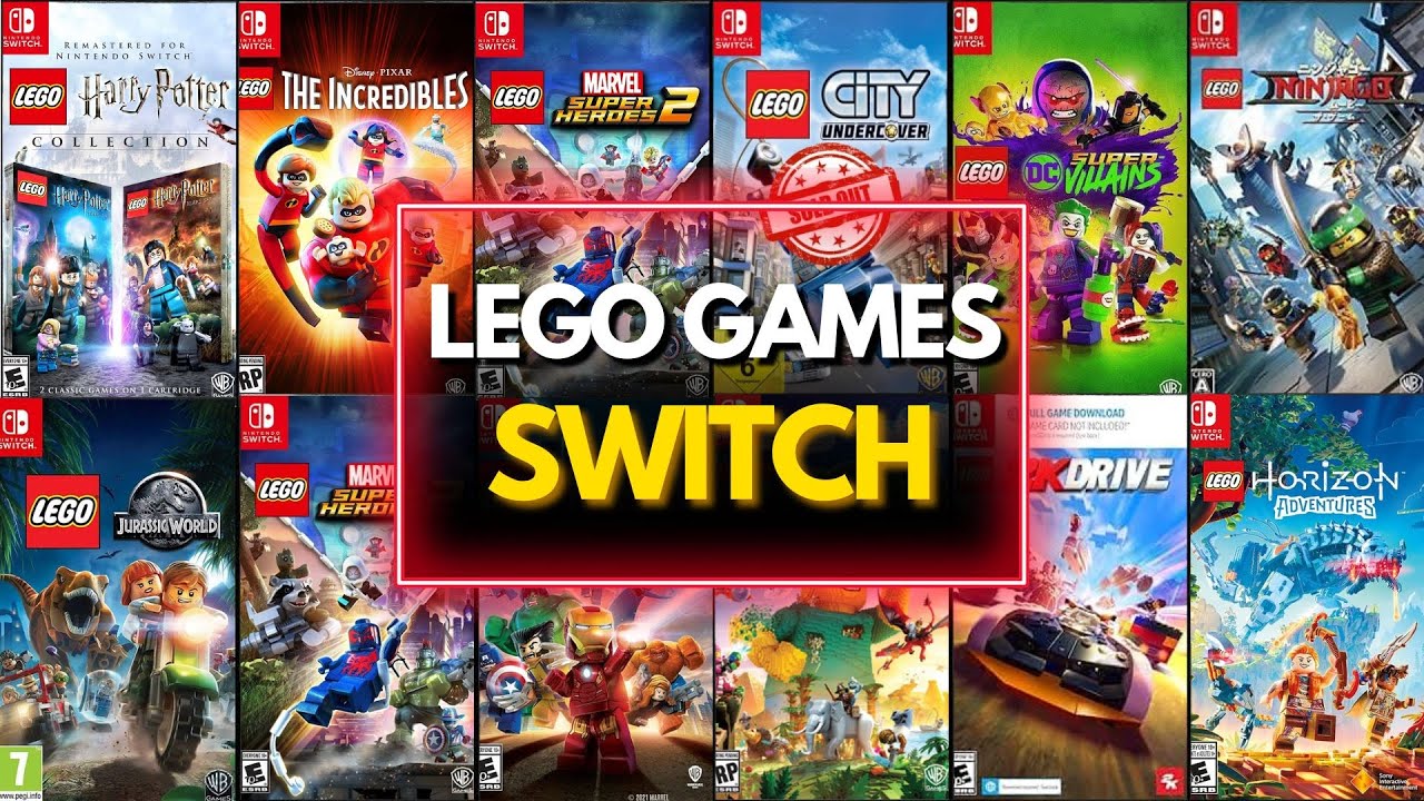 TOP 15 Best LEGO Games on Nintendo Switch You Need to Play