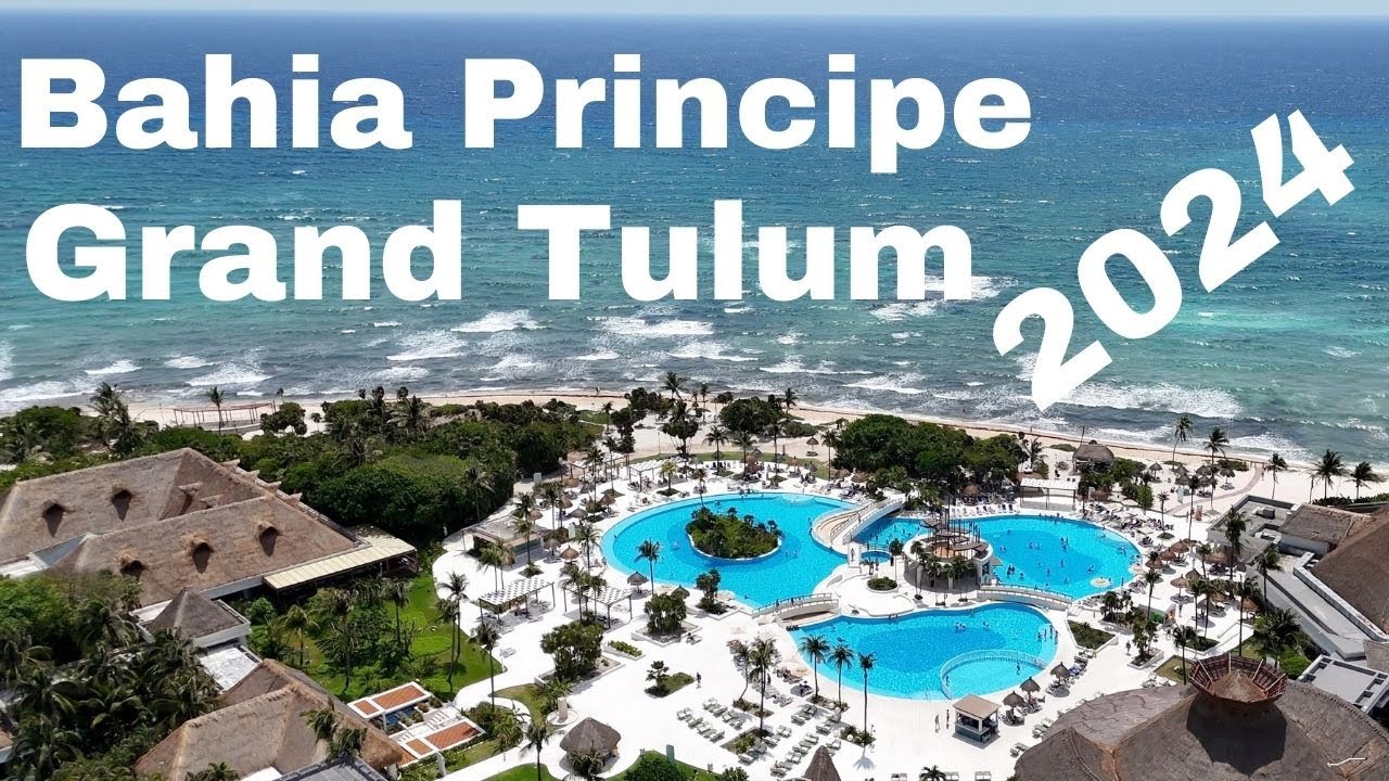 Bahia Principe Grand Tulum Walkaround 2024: пляжный курорт «все включено» в Мексике, Канкун