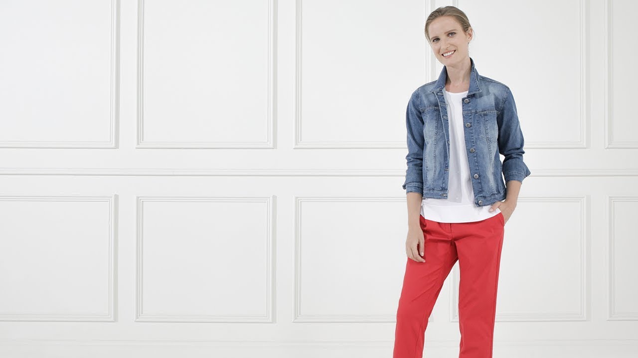 Three Ways to Wear The Red Cotton Trouser