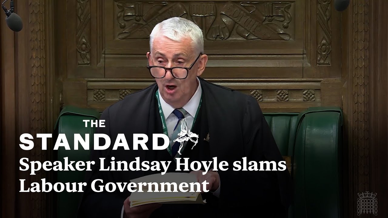 'They should be ashamed' Speaker Lindsay Hoyle tears into Labour Government over defence review