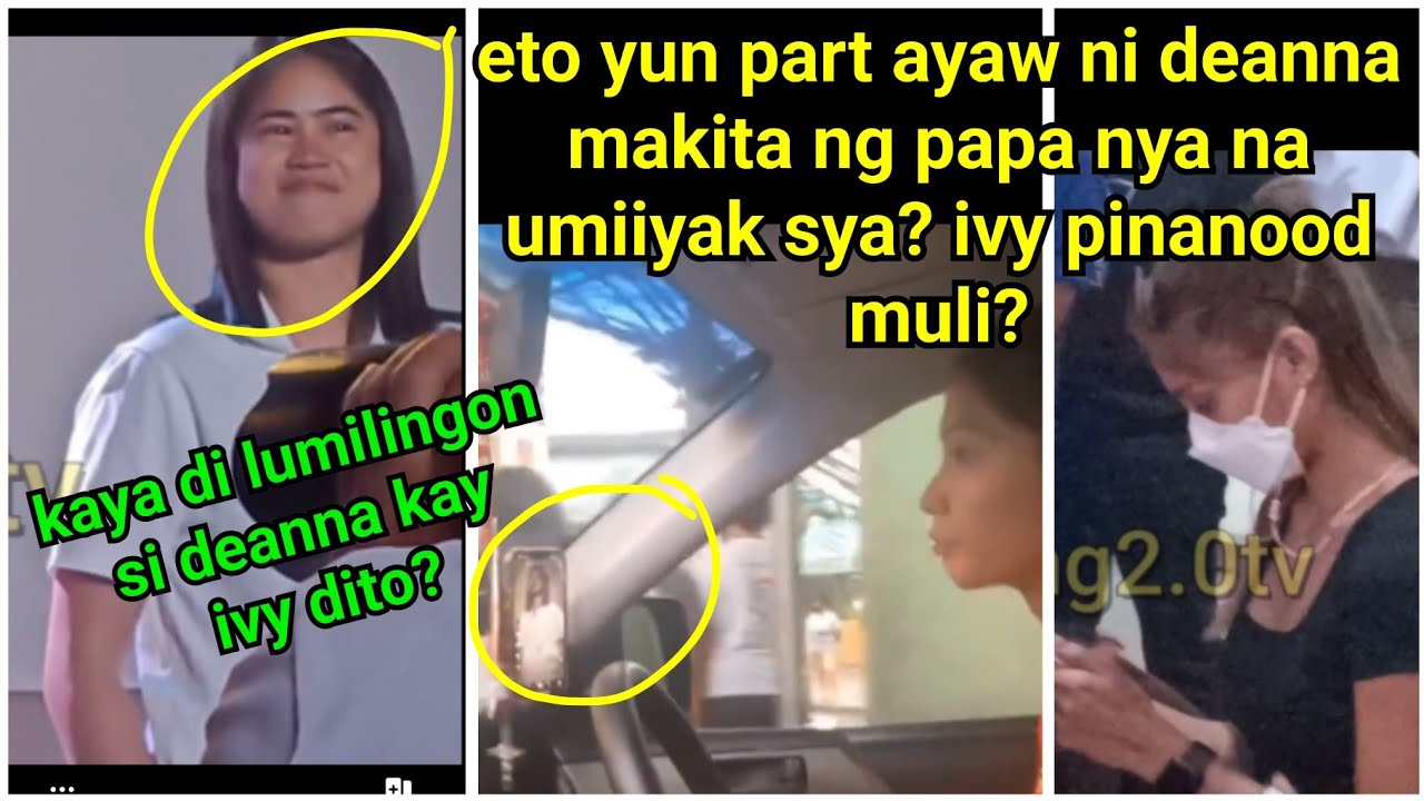 deanna umiyak sa cebu m&g pinanood muli ni ivy? eto ang part na ayaw ipakita ni deanna sa papa nya
