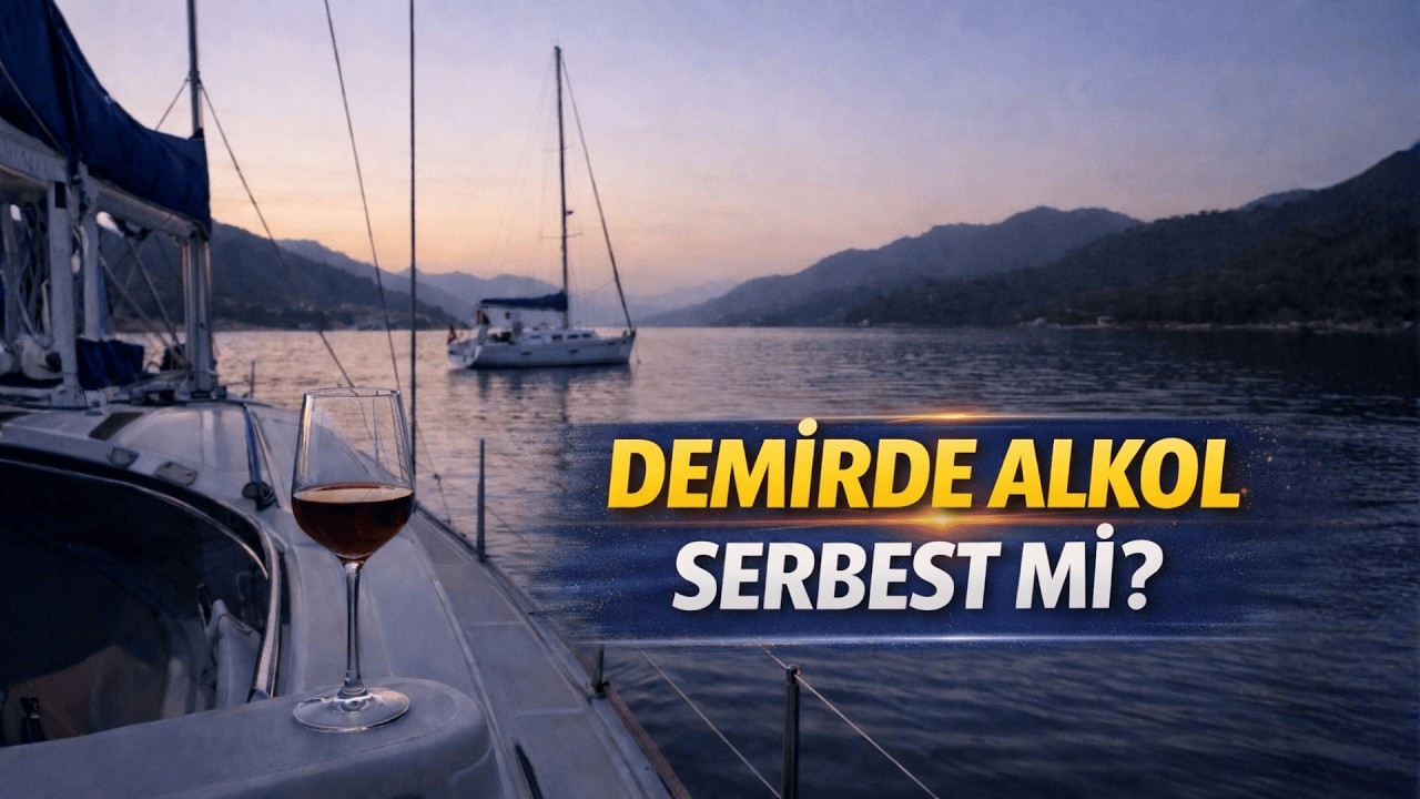 DEMİRDE ALKOL YASAK MI? COLREG ve Yeni Yönetmelik Ne Diyor?