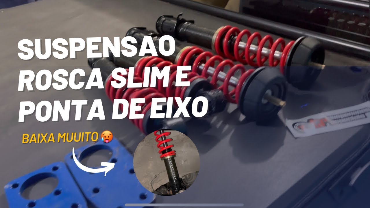 Colocando suspensão rosca slim e ponta de eixo na montana Sport / passo a passo / Montana antiga