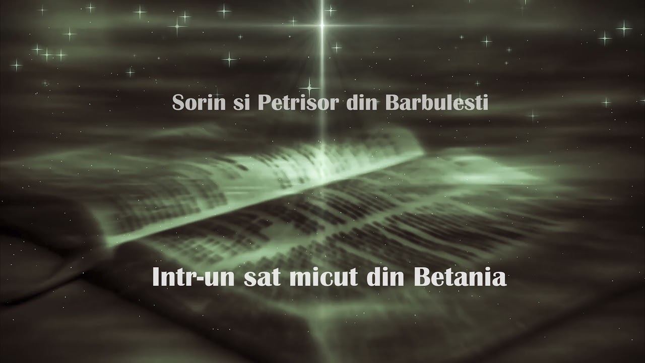 Sorin si Petrisor din Barbulesti- Lazar-Intr-un sat micut din Betania (muzica crestina de colectie)
