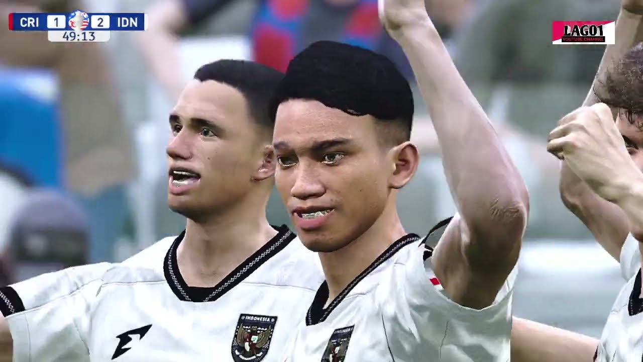 INDONESIA vs COSTA RICA Hari Ini | Semifinal Copa Amerika | Perebutan Tiket Fina | Virtual Match!