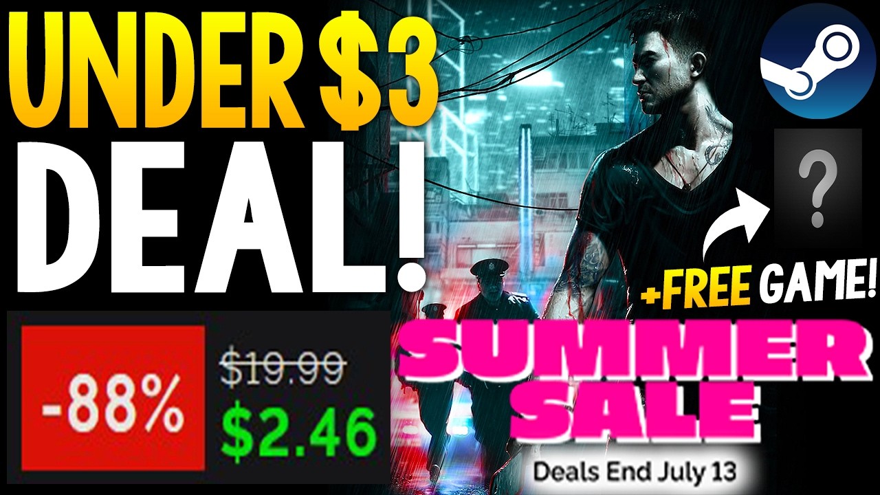 ПОТРЯСАЮЩАЯ ЛЕТНЯЯ РАСПРОДАЖА STEAM: ИГРЫ ДЕШЕВЛЕ $3 + ПОЛУЧИТЕ БЕСПЛАТНУЮ ИГРУ ПРЯМО СЕЙЧАС И МН...