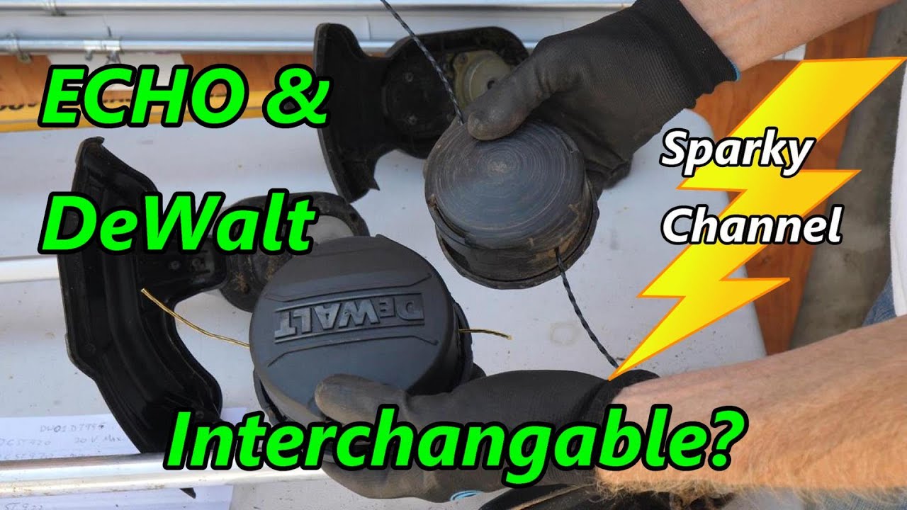 Are DeWalt Quickload&trade; and ECHO Speedfeed&trade; Trimmer Heads Interchangable?