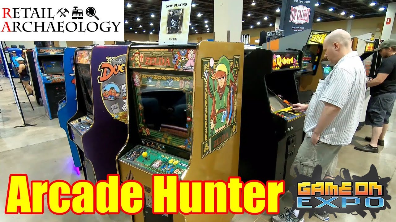 Arcade Hunter: Game On Expo 2018 | Retail Archaeology