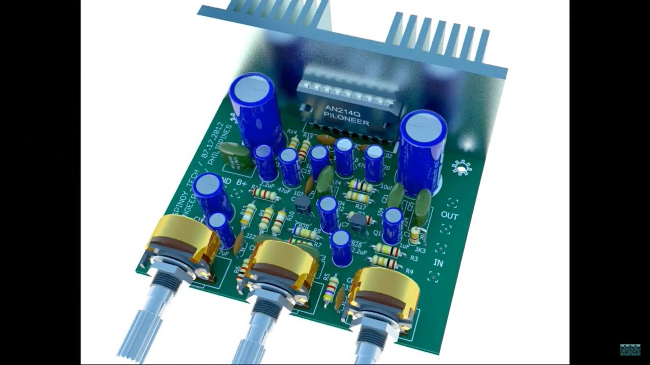 AN214Q Audio Amplifier With Built-in Tone Control