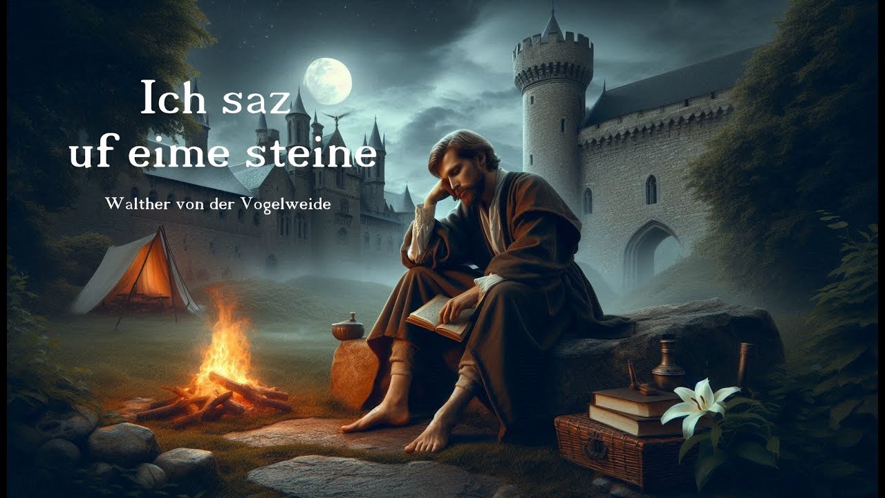 Mittelhochdeutsch: Ich saz ûf eime steine (01, als Sprechgesang), Walther von der Vogelweide