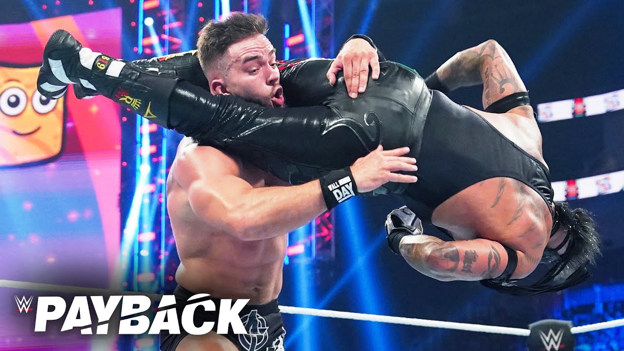 Rey Mysterio vs. Austin Theory &ndash; United States Title: WWE Payback 2023 highlights